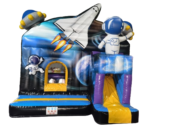 Springkussen astronaut - 4,9x3,8 m