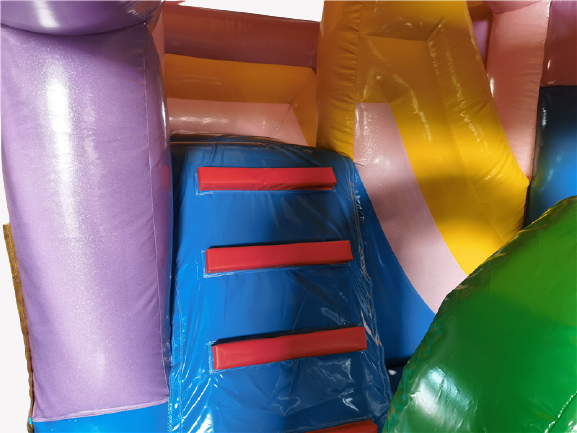 multiplay springkussen - 5x4 m - zeemeermin