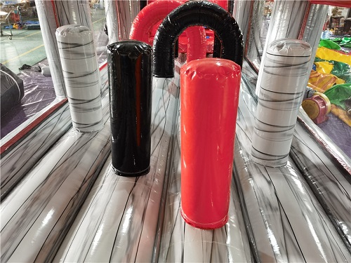 Stormbaan draak met glijbaan 17,5x3,8 m