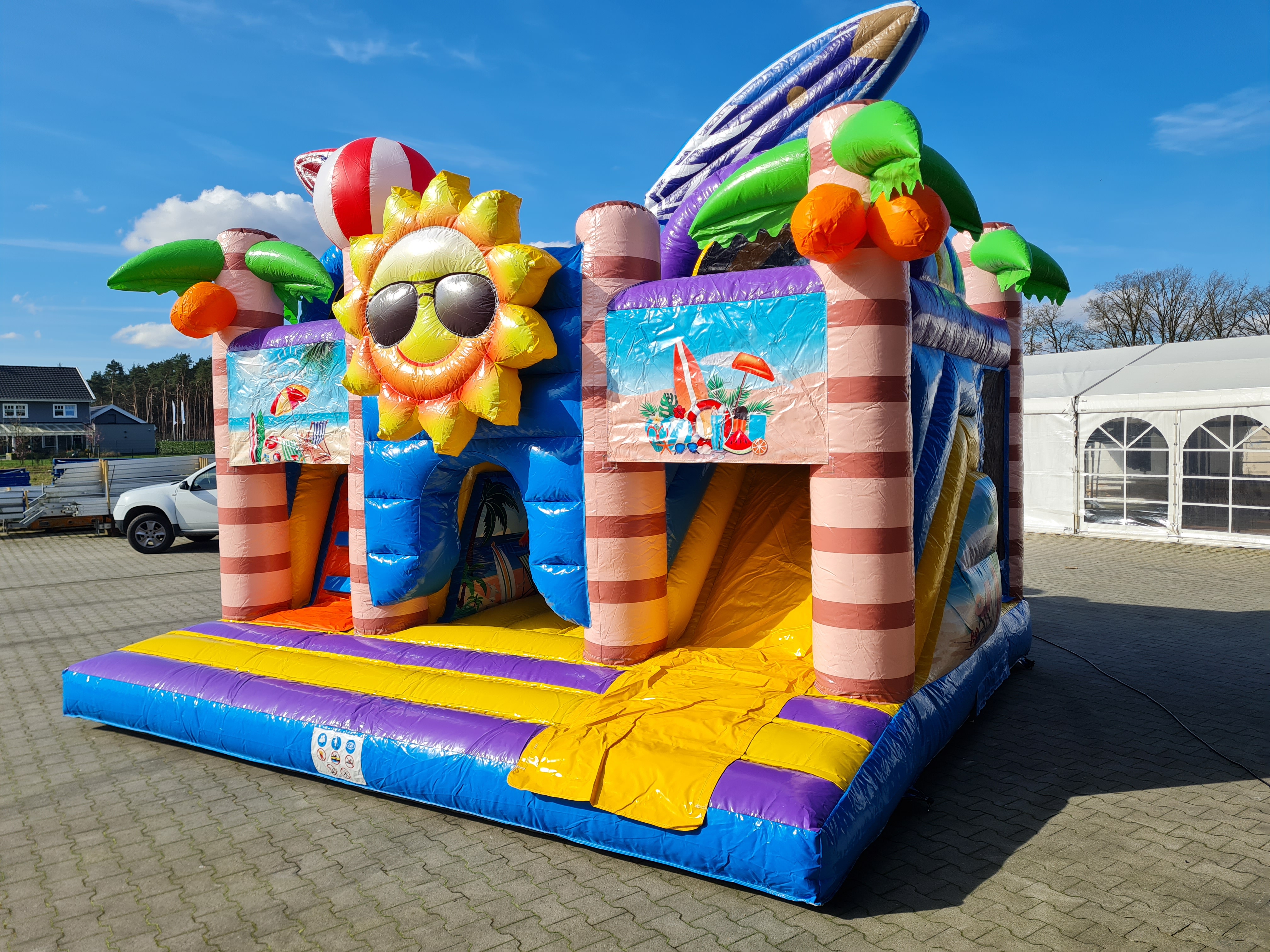 Multiplay beach - twinslide - 5x4,5 m 