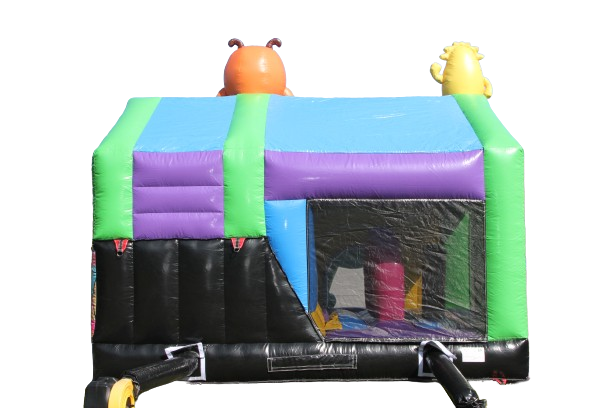 Springkussen multiplay 5x4 m - monster