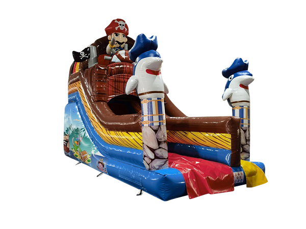 Glijbaan piraat - 6,4x3,3 m