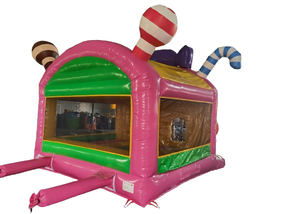 Springkussen candy - 4,9x3,8 m