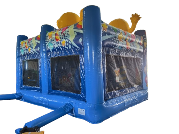 Springkussen multiplay 5,1x4,5 m - Party