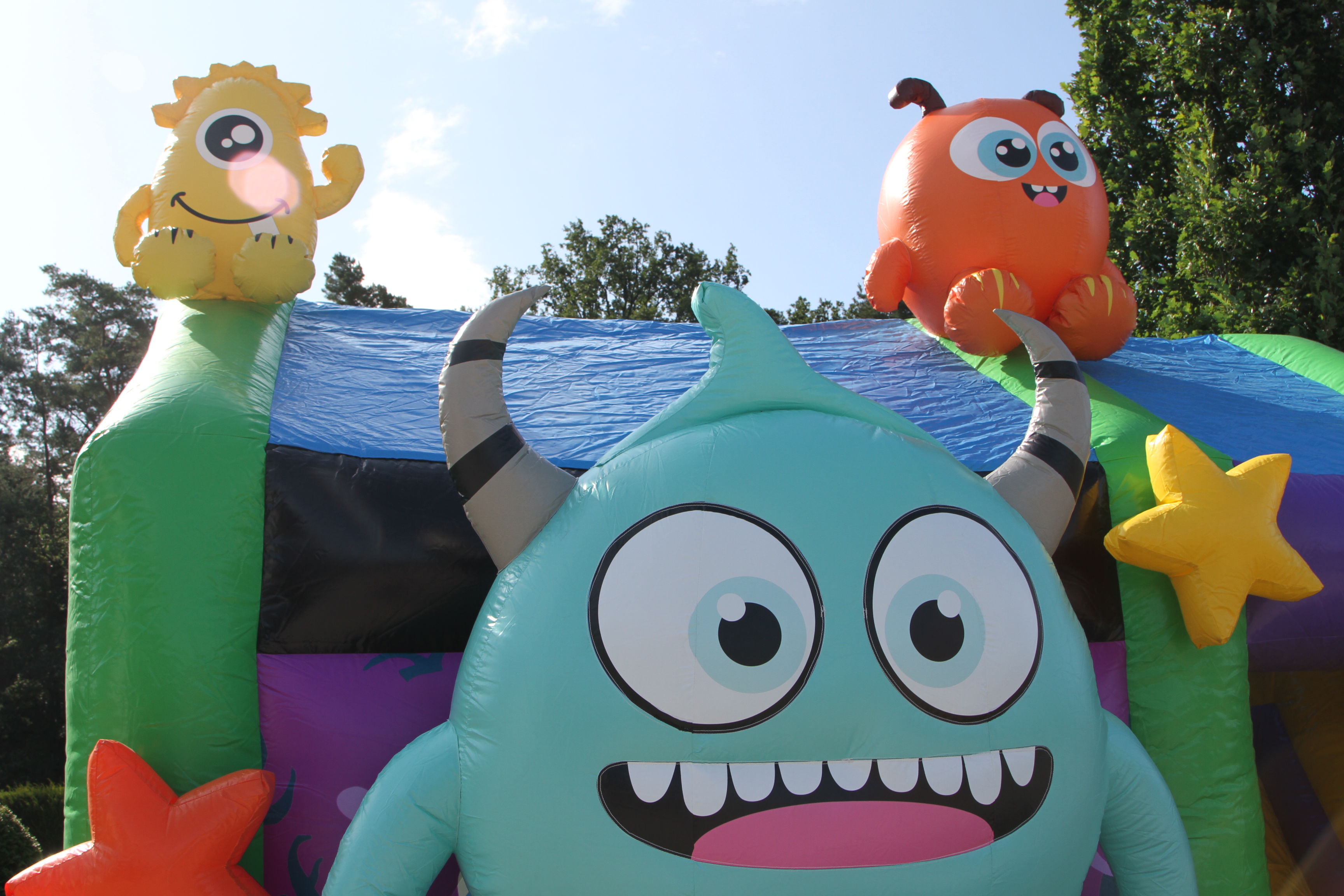 Springkussen multiplay 5x4 m - monster