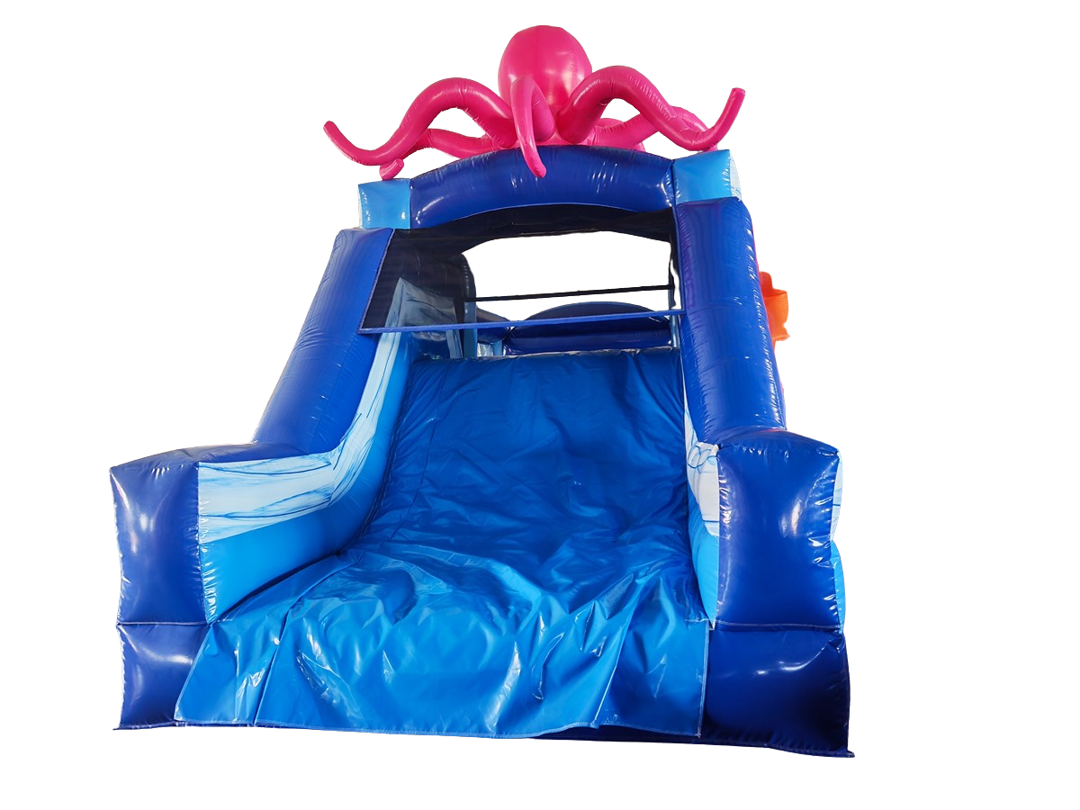 Stormbaan seaworld met glijbaan - 8,5x3,1 m 