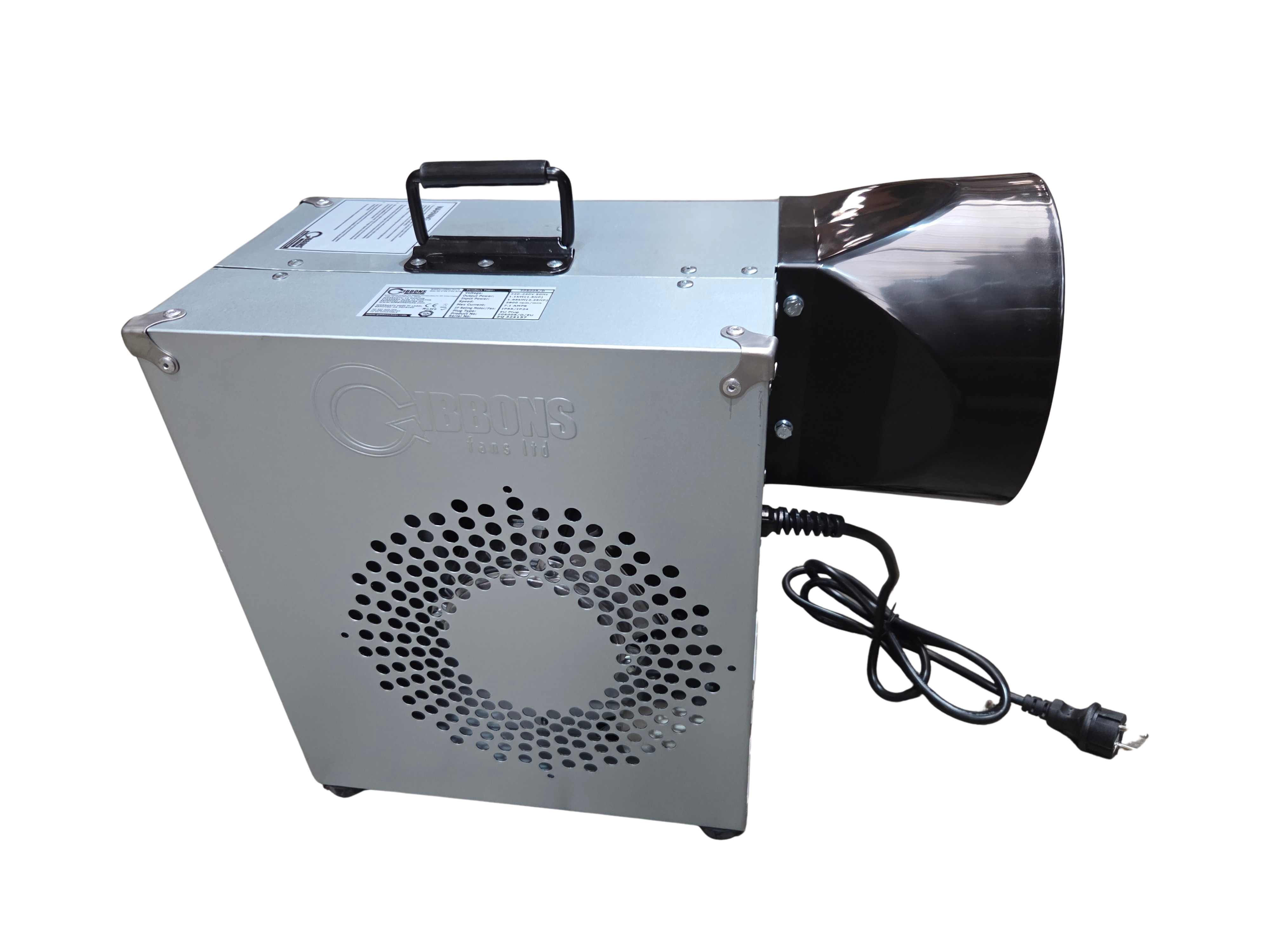 Blower Gibbons 1.1kW, 5005, metalen behuizing