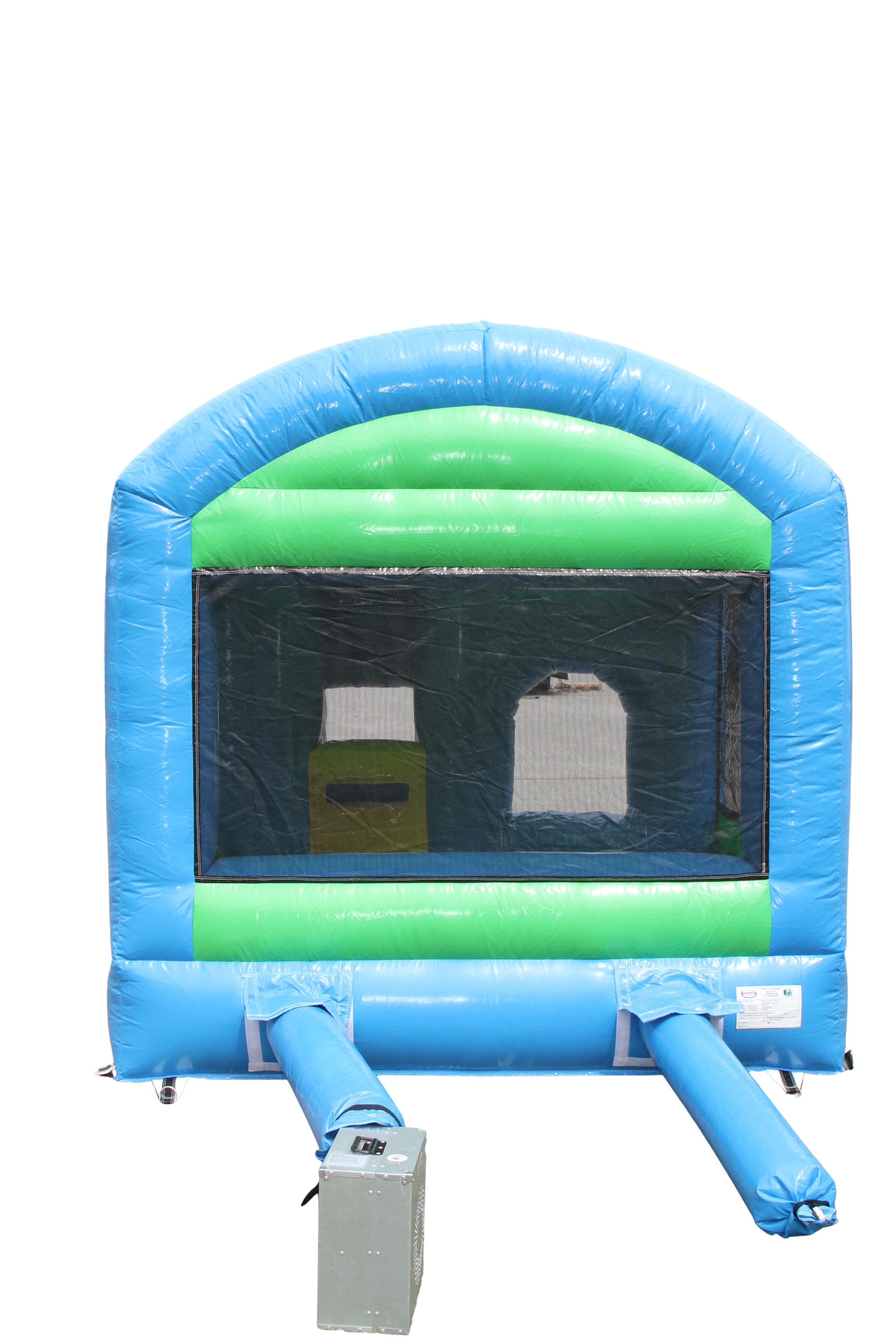 Springkussen kikker - 3,9x2,8 m 